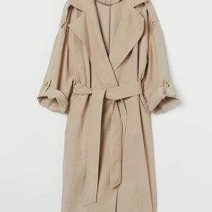 Women’s Beige Belted Coat